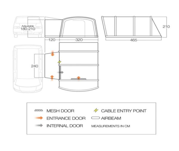 vango galli low driveaway air floor plan