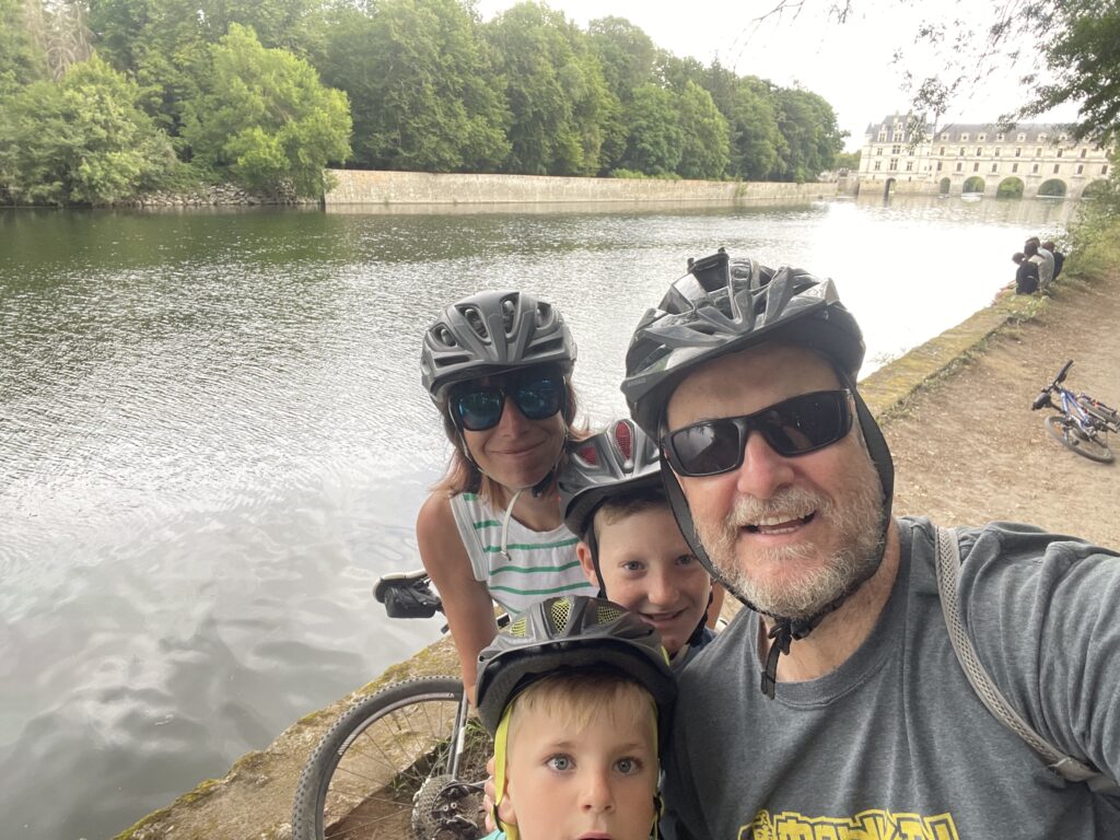 Family Cycling trip in the Loire